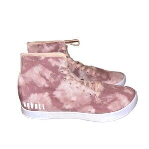 NOBULL Unisex Dusty Rose Tie-Dye High-Top Canvas Trainer Sneakers M 11 W 12.5